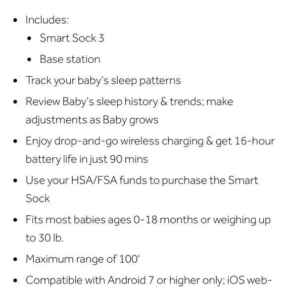 Owlet Smart Sock - Picture 5 of 5